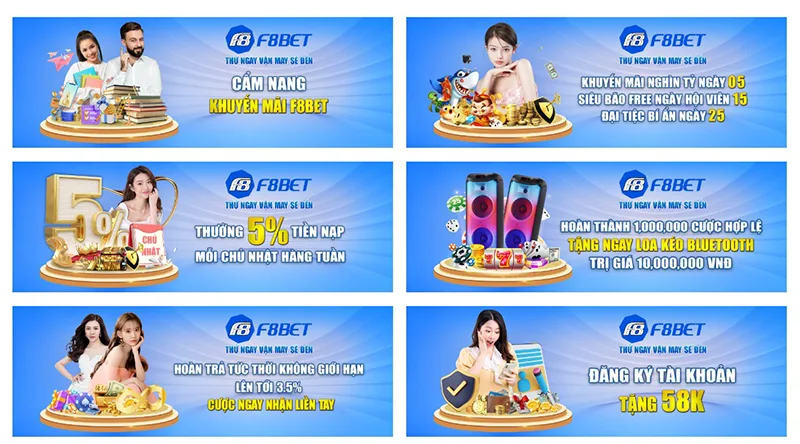 F8bet tặng 100k